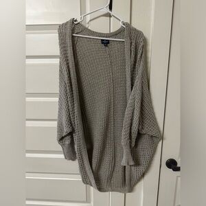 American eagle grey knit cardigan size medium